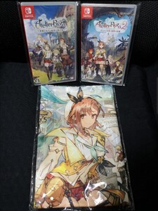 美品 Switch ライザのアトリエ セット 先行特典 封入特典DLC+おまけ付