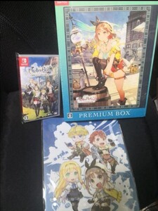 【Switch】ライザのアトリエ 1通常版(美品)+2プレミアム限定版(新品)セット おまけ付き