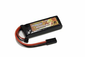 オプションNO1・BIG POWER Lipo 7.4V2000mAhバッテリー・GB0010M