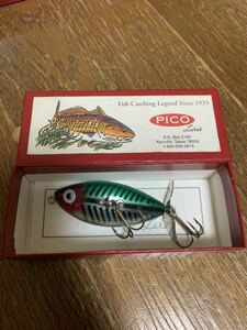  限定 ☆ 新品 ☆ PICO/SIDE-SHAD/約6.5㎝/チャート/ピコ/サイドシャッド/(B級/アメリカンルアー/へドン) スイッシャー