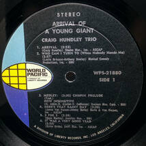 [LP] '68米Orig / Craig Hundley Trio / Arrival Of A Young Giant / World Pacific Records / WPS-21880 / Jazz_画像3