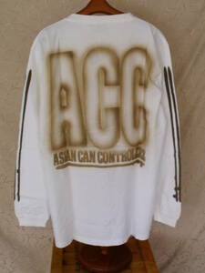 ☆　ACC　エーシーシー　長袖 Tシャツ　XXL　845-3035　TOMI-E　トミー　ASIAN CAN CONTROLERZ　新品　VINTAGE レア物