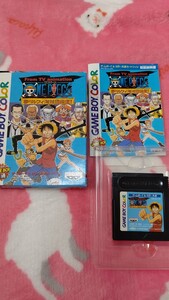 GBC ゲームボーイカラー ソフト ワンピース 夢のルフィ海賊団誕生!