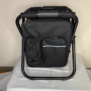 リュックチェア 折りたたみ椅子 クーラーボックスとしても利用出来ます!