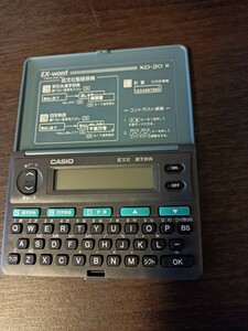 CASIO カシオ 電子辞書 新品ボタン電池付!