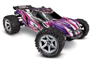 TRAXXAS#トラクサス.com ラストラー Rustler 4X4 VXLラスラー 4X4 VXL スタジアム トラック 4WD Rustler 4X4 VXL (67076-4)Action (pink)