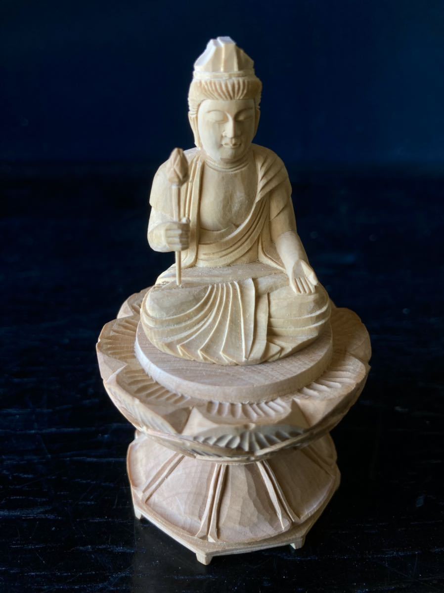 大人気の 中国 唐木黄楊木製 観音菩薩像 仏像 置物 C 2895 - 彫刻 店長特典付き 中国 唐木黄楊木製 観音菩薩像 仏像 置物 C 2895 彫刻/オブジェクト