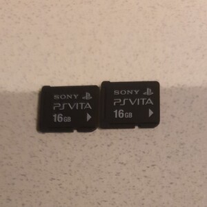 PS Vita メモリーカード PlayStation Vita 16gb 2枚セット