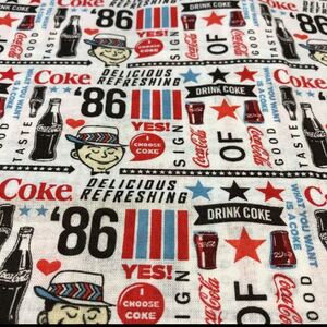 コカコーラ 生地 布 はぎれ ハギレ