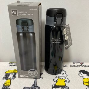 GLライト ワンタッチパーソナルボトル 600 0.6L(クリアレッド)UE-3336