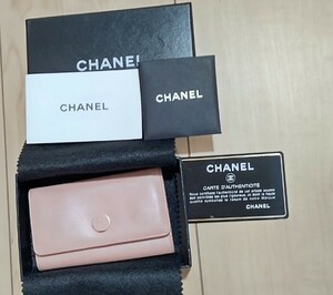 CHANEL ココボタン キーケース