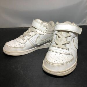 NIKE Terminator DUNK HIGH высокий - ikatto WHITE белый 16cm Kids обувь 