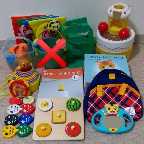 こどもちゃれんじbaby教材 & アンパンマン おもちゃ ベネッセ ベビー
