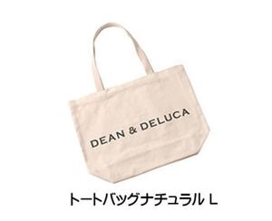 Lサイズ DEAN&DELUCA トートバッグ ナチュラル