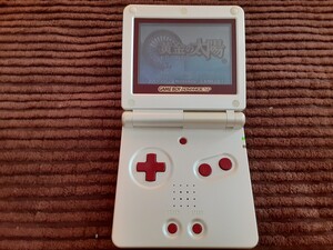 GBA SP 本体のみ ファミコンカラー ゲームボーイアドバンスSP