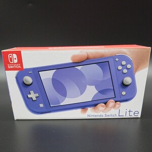 新品 未使用 Nintendo Switch Lite 本体 ブルー ニンテンドースイッチライト 任天堂 店舗印有り