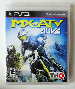 PS3 エム・エックス・ビー・エス・アー・ティー・ビー アライブ MTX Vs ATV ALIVE 北米版 ★ プレイステーション3
