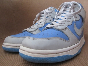 00's 2003 NIKE DUNK HIGH NT GREY UNIVERSITY BLUEスニーカー 26cmナイキ ダンク ハイ ニュートラルグレー ユニバーシティブルー 裏ダンク