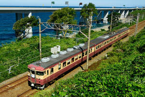 鉄道 デジ 写真 画像 えちごトキめき鉄道 413系 455系 国鉄急行色 5