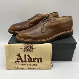 【8 D】Alden × BEAMS オールデン × ビームス クロムエクセル プレーントゥ (94705) 1656