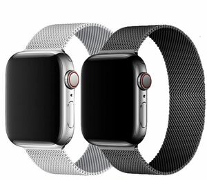 Apple Watch частота нержавеющая сталь металлический браслет 38/40/41mm магнит 2 шт высокое качество "дышит" хороший 