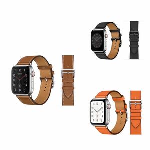 Apple Watch leather band Apple watch band leather 42/44/45mm high quality exchange belt 3 pcs set great popularity belt 