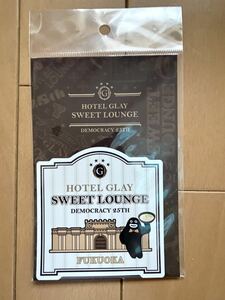 GLAY SWEET LOUNGE Fukuoka loft ограничение zla- стикер 