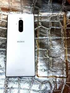 オマケ付 SIMフリー Xperia1 802SO 白 ホワイト ソフトバンク シムフリー 中古 スマホケース エクスペリア1 Softbank スマホ ケータイ 携帯