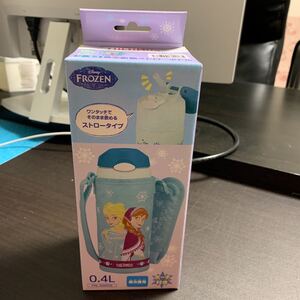サーモス 真空断熱 ストローボトル ディズニー アナと雪の女王 400ml FHL-400FDS