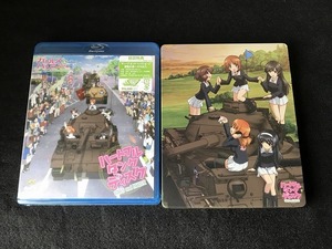 即決 Blu-ray ガールズ&パンツァー ハートフル・タンク・ディスク スチールブックケース付き