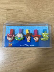 ディズニーランド ディズニーシー トイストーリー 文房具 クリップ お土産 グッズ