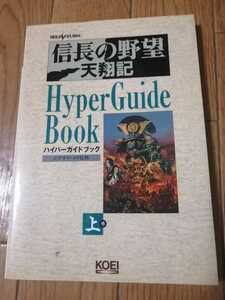 セガサターン　攻略本　信長の野望　天翔記　ハイパーガイドブック　上巻　初版　即決