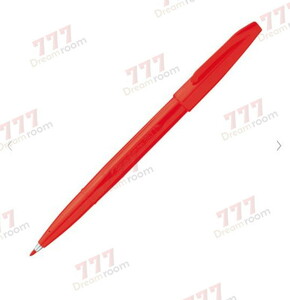 ぺんてる 世界中のベストセラー 水性サインペン 赤 丸付けペン 赤ペン