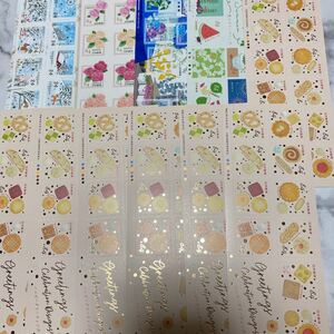 切手 ハッピーグリーティング等 84円×10枚 11シート 9240円分 まとめ売り