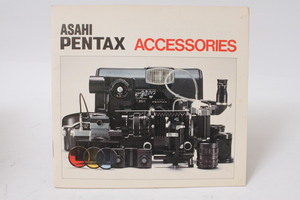 ★中古品★PENTAX　アサヒペンタックス　アクセサリー　使用説明書