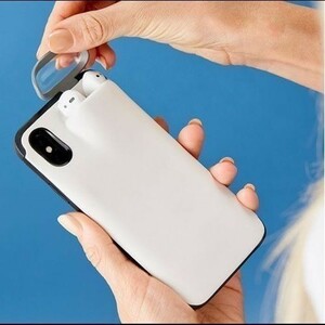★お買い得★大特価★2in1 AirPodsが収納できるiPhoneケース iPhone 11 Pro Max~iPhone 6対応 選べる6カラー 色耐衝撃フレームケース