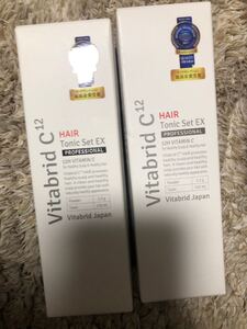 2本ビタブリッドCヘアー 発毛促進剤ビタブリッドジャパン ビタブリッドCヘアートニックセットEX 110mg 育毛剤
