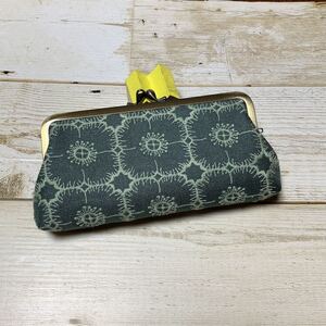 がま口ポーチ ミナペルホネン ハンドメイド