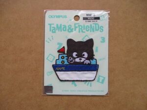 90s タマ&フレンズ うちのタマ知りませんか?ワッペン刺繍アップリケ/ファンシー文具べーねこ猫ネコかわいいアニメ９０年代キャラクター S32