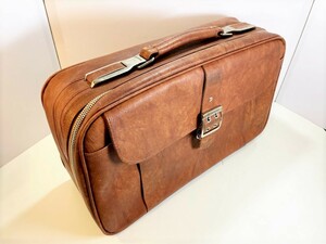  rare 70s Samsonite Sonora Samsonite so Nora Vintage leather suitcase 