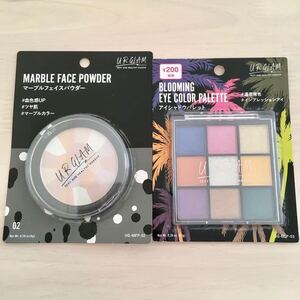 ☆新品・2種☆ マーブルフェイスパウダー02&9色アイシャドウ03 ユーアーグラム アイシャドウ フェイスパウダー ベースメイク メイク