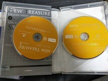 isg001 送料無料 NEW TREASURE ENGLISH SERIES CDs FOR STUDENTS STAGE 3巻、4巻（未開封） Z会_画像4