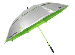 日本未発売！新品未使用！Sun Mountain Silver Series Double Canopy 68” Umbrella（Rush-Silver）
