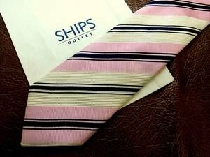 !NH0244 superior article ③![ popular middle small 8.8.][SHIPS] Ships. necktie! narrow tie!