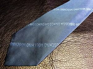 !NH0388 superior article ③![ popular middle small 8.0.] Moschino. necktie! narrow tie!