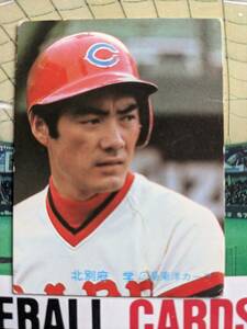 1982年 カルビー プロ野球カード 広島 北別府学 No.345