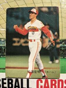 1989年 カルビー プロ野球カード 日本ハム 松浦宏明 No.5