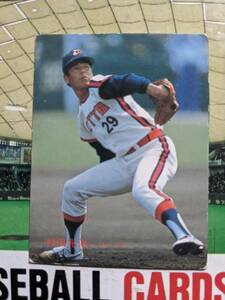 1987年 カルビー プロ野球カード ロッテ 村田兆治 No.317