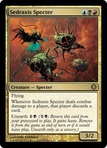 セドラクシスの死霊/Sedraxis Specter [ALA] アラーラの断片 MTG 英語 192 H1