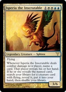 不可解なるイスペリア/Isperia the Inscrutable [DIS] ディセンション MTG 英語 114 Y1